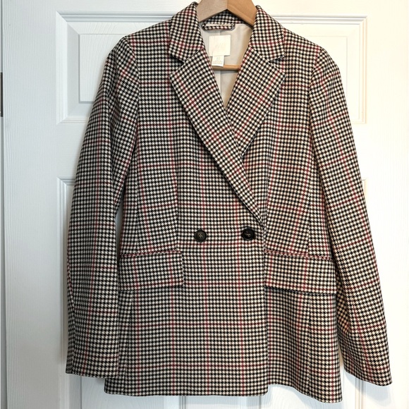 H&M Ladies Double-Breasted Blazer Jacket - Picture 1 of 2